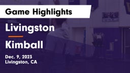 Livingston  vs Kimball  Game Highlights - Dec. 9, 2023