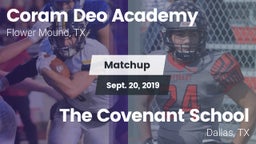 Matchup: Coram Deo Academy vs. The Covenant School 2019