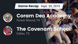 Recap: Coram Deo Academy  vs. The Covenant School 2019