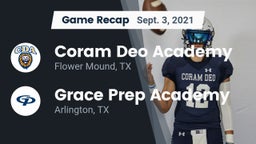 Recap: Coram Deo Academy  vs. Grace Prep Academy 2021