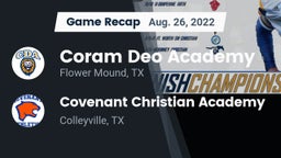 Recap: Coram Deo Academy  vs. Covenant Christian Academy 2022