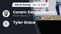 Recap: Coram Deo Academy  vs. Tyler Grace  2023