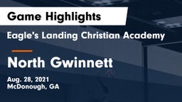 Eagle's Landing Christian Academy  vs North Gwinnett  Game Highlights - Aug. 28, 2021
