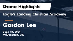 Eagle's Landing Christian Academy  vs Gordon Lee Game Highlights - Sept. 24, 2021