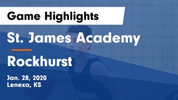 St. James Academy  vs Rockhurst  Game Highlights - Jan. 28, 2020