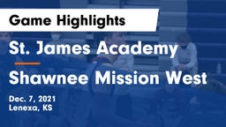 St. James Academy  vs Shawnee Mission West Game Highlights - Dec. 7, 2021