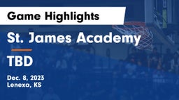 St. James Academy  vs TBD Game Highlights - Dec. 8, 2023