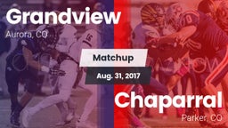 Matchup: Grandview High vs. Chaparral  2017