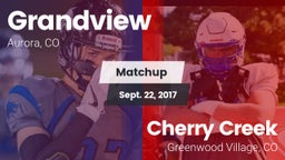 Matchup: Grandview High vs. Cherry Creek  2017