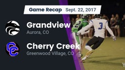 Recap: Grandview  vs. Cherry Creek  2017