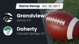Recap: Grandview  vs. Doherty  2017