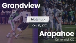 Matchup: Grandview High vs. Arapahoe  2017