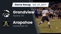Recap: Grandview  vs. Arapahoe  2017