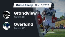Recap: Grandview  vs. Overland  2017