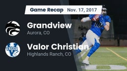 Recap: Grandview  vs. Valor Christian  2017