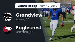 Recap: Grandview  vs. Eaglecrest  2018