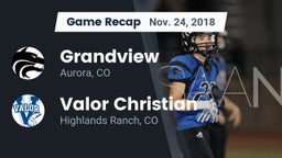 Recap: Grandview  vs. Valor Christian  2018