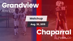Matchup: Grandview High vs. Chaparral  2019