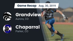 Recap: Grandview  vs. Chaparral  2019