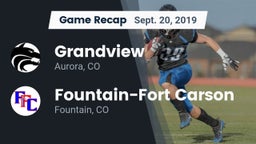 Recap: Grandview  vs. Fountain-Fort Carson  2019