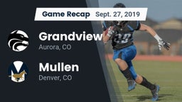 Recap: Grandview  vs. Mullen  2019