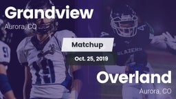 Matchup: Grandview High vs. Overland  2019