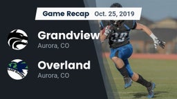 Recap: Grandview  vs. Overland  2019