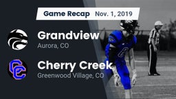Recap: Grandview  vs. Cherry Creek  2019