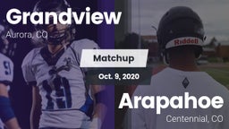 Matchup: Grandview High vs. Arapahoe  2020