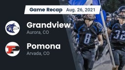 Recap: Grandview  vs. Pomona  2021