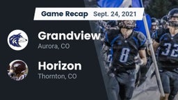 Recap: Grandview  vs. Horizon  2021