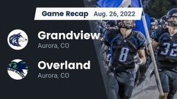 Recap: Grandview  vs. Overland  2022