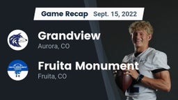 Recap: Grandview  vs. Fruita Monument  2022