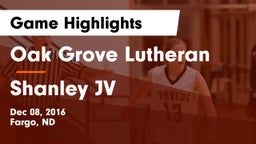 Oak Grove Lutheran  vs Shanley JV Game Highlights - Dec 08, 2016