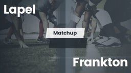 Matchup: Lapel  vs. Frankton  2016