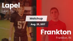 Matchup: Lapel  vs. Frankton  2017
