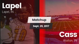 Matchup: Lapel  vs. Cass  2017