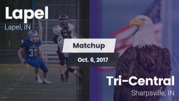 Matchup: Lapel  vs. Tri-Central  2017