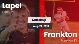 Matchup: Lapel  vs. Frankton  2018