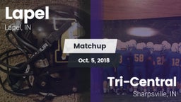 Matchup: Lapel  vs. Tri-Central  2018