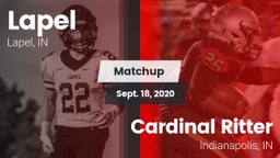 Matchup: Lapel  vs. Cardinal Ritter  2020