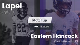 Matchup: Lapel  vs. Eastern Hancock  2020