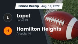 Recap: Lapel  vs. Hamilton Heights  2022