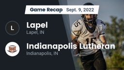 Recap: Lapel  vs. Indianapolis Lutheran  2022