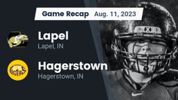 Recap: Lapel  vs. Hagerstown  2023