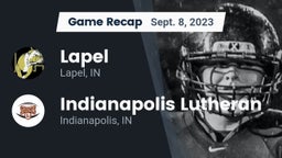 Recap: Lapel  vs. Indianapolis Lutheran  2023