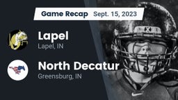 Recap: Lapel  vs. North Decatur  2023