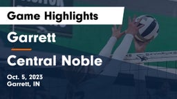 Garrett  vs Central Noble  Game Highlights - Oct. 5, 2023