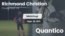 Matchup: Richmond Christian H vs. Quantico 2017