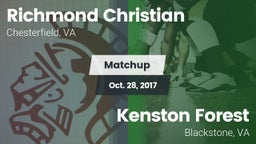 Matchup: Richmond Christian H vs. Kenston Forest  2017